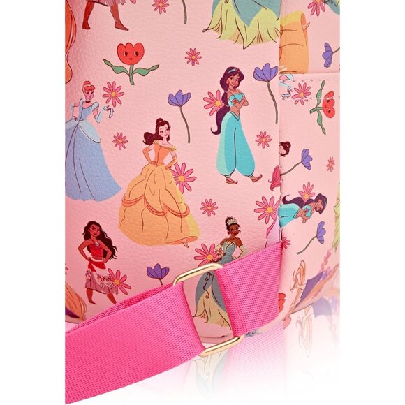 Disney Princess Mini Backpack Leather 10-Inch for Women Men Unisex - Picture 5 of 6